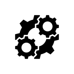 Consolidation vector Solid icon style illustration. EPS 10 file
