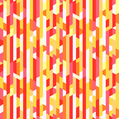 Seamless tile pattern. Abstract geometric wallpaper of the surface. Striped multicolored background. Pretty texture. Print for polygraphy, t-shirts and textiles. Doodle for design. Art creation