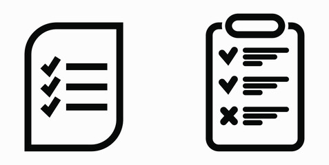 Icon list, roster, schedule, register, roll, catalog, scrol, bil, calendar, docket, nomenclature, beadroll, sked, catalogue. Vector icon.