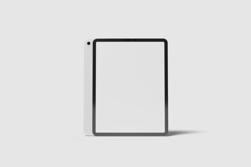 Blank Tablet Pro For Device Mockup. 3D Render.