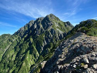 Mt. TsurugiDake, Mt. MaeTsurugiDake and Mt. IppukuTsurugiDake