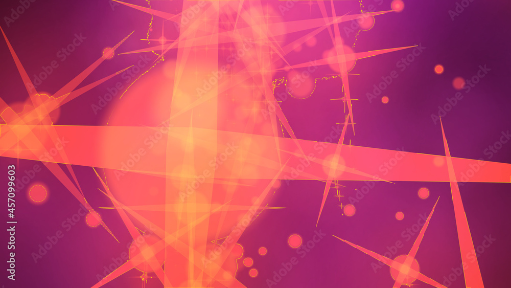Poster abstract burning red particles like stars are blown up into space by a stream of air. a good backgro