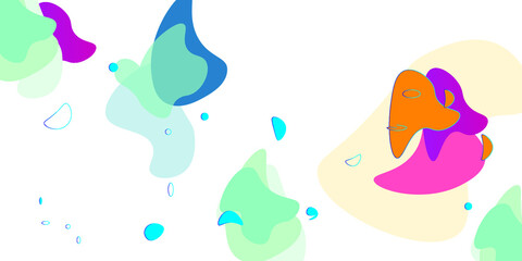 blue and green paint splashes