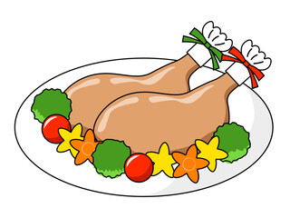 クリスマスチキン