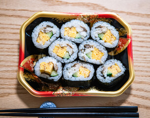 焼き鯖の巻き寿司