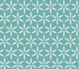 Seamless ornamental vector patterns on a colored background. Modern line art illustrations for wallpapers, flyers, covers, banners, minimalistic ornaments, backgrounds.

