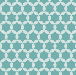 Seamless ornamental vector patterns on a colored background. Modern line art illustrations for wallpapers, flyers, covers, banners, minimalistic ornaments, backgrounds.
