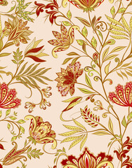 Seamless pattern in ethnic traditional style. - 457110283