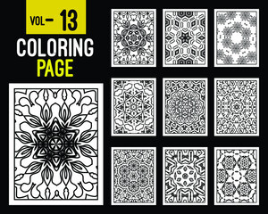 Adult coloring page bundle