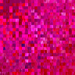 Optical low poly pixel grid dye blur texture background. Seamless washed out geometric ombre effect. 80s style retro square shape pattern. High resolution funky beach wear fashion textile tile.