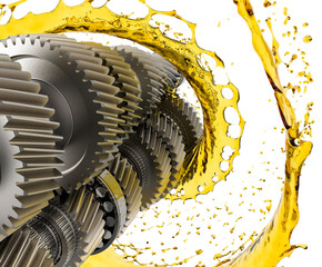 Gearbox with Lubricant Oil