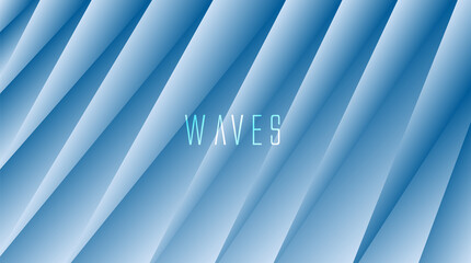 abstract ice waves background with gradient
