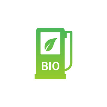 Biofuel Vector Gas Icon. Greenhouse Ethanol Bio Fuel