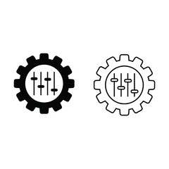 customisation icon, illustration.service icon.