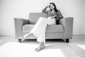 Obraz premium Black and White Beauty