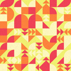 Abstract Geometric Pattern generative computational art illustration