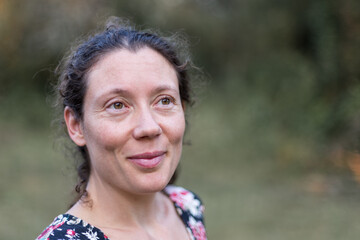 portrait jeune femme naturelle