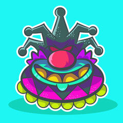 theme: clown,poker,playing cards,horror,colorfull.
template file: eps illustrator 8 grouped, vector with modifiable colors
colors: colored RGB