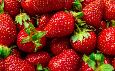 Fresh strawberries 