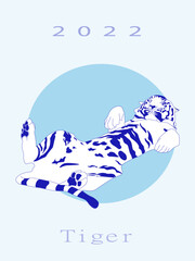 Calenda for 2022 blue water tiger