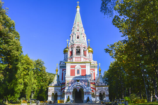 Shipka Memorial Church in Shipka, Bulgaria