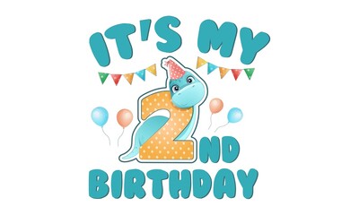 It's my birthday 2nd, Funny Baby Shirt, Smart Baby Shirt, Sarcastic Baby T Shirt, Newborn Shirts, Baby Shower Tee, Trip Baby T-Shirt, Newborn Gift, Baby Gifts