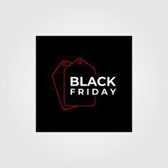 black friday icon logo vector symbol illustration design