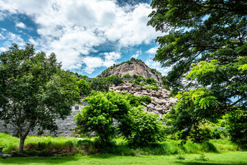 Gingee Fort or Senji Fort in Tamil Nadu, India. It lies in Villupuram District, built by the kings...