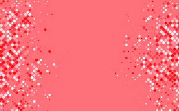 Light Red vector Modern abstract illustration with colorful water drops.