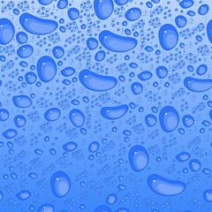 Water glass condensation vector