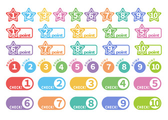 数字アイコンセット