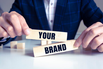 Word writing text Your Brand.