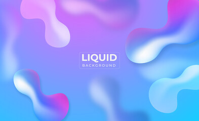 Fototapeta na wymiar Gradint colorful liquid fluid mesh background design