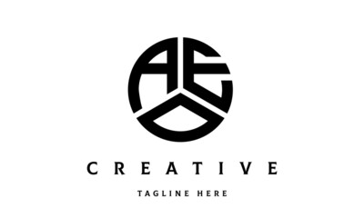 AEO circle three letter logo
