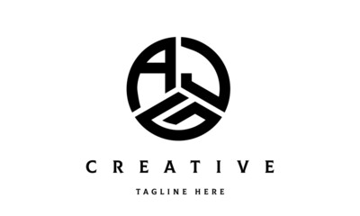 AJG circle three letter logo