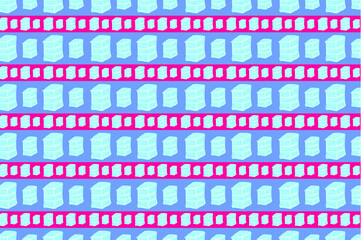 Obraz premium ice cube Pattern
