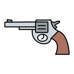  Vector Revlover Filled Outline Icon Design