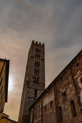 Lucca, Tuscany. The basilica of San Frediano