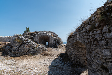 Roccamandolfi, Molise. The Norman Longobard Castle.
