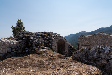 Roccamandolfi, Molise. The Norman Longobard Castle.