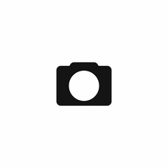 Camera icon. Vector illustration for graphic design, Web, UI, app.