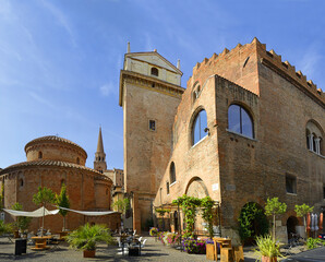 Medieval city of Mantova (Mantua), Italy. Mantova is UNESCO World Heritage Site