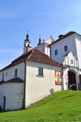 Fototapeta premium Pokamedulski Klasztor w Wigrach, w Wigierskim Parku Narodowym, 