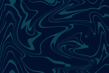 深い青に青灰色のマーブリング