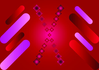 illustration of an background with arrows