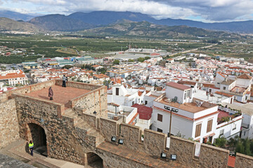 Salobrena Castle and town , Spain	