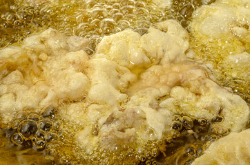 Artichoke Pancakes in Cooking Photo