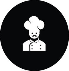 Master chef icon design graphic vector illustration