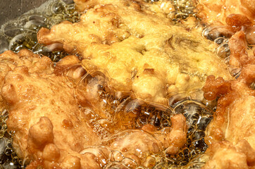 Artichoke Pancakes in Cooking Photo
