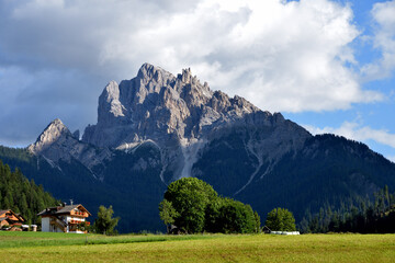 Evening lights on the peaks